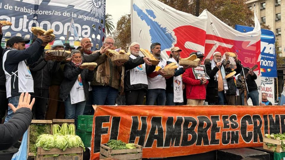 The fasting concluded in Plaza de Mayo: “hunger in a country made of bread is an ethical and political crime”